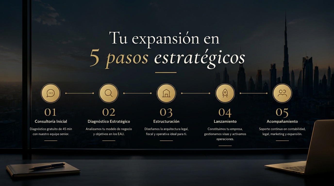 Tu expansión en 5 pasos estratégicos